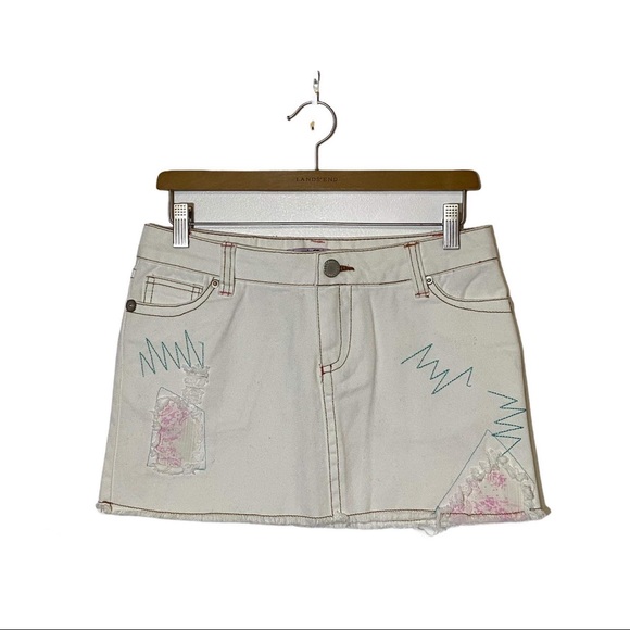 KENZIE GIRL Denim Mini Skirt Size 3 - Picture 1 of 5
